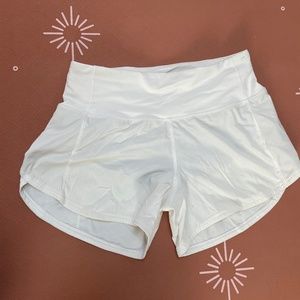 white lululemon speed ups